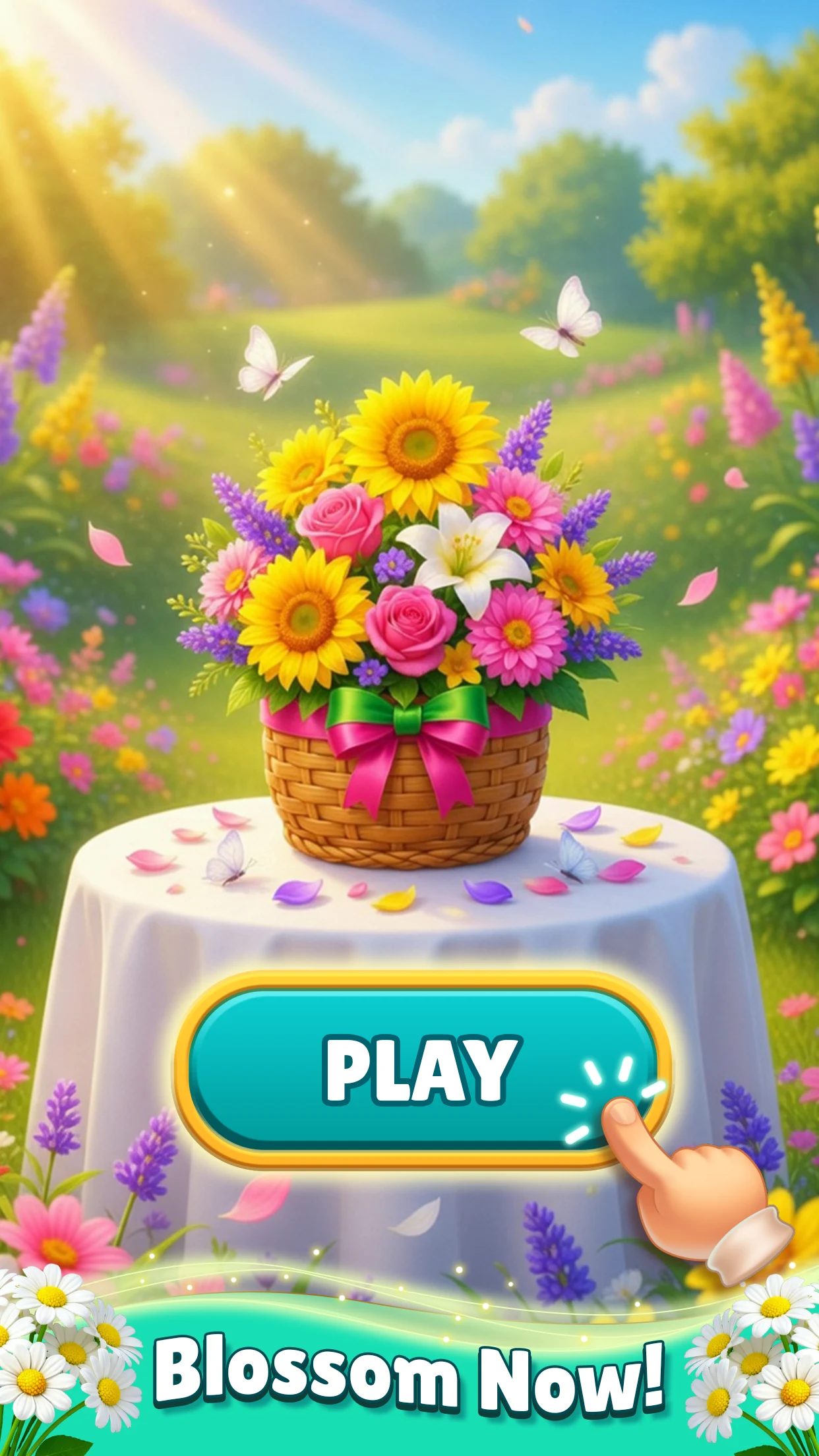 Flower Matching Game screenshot