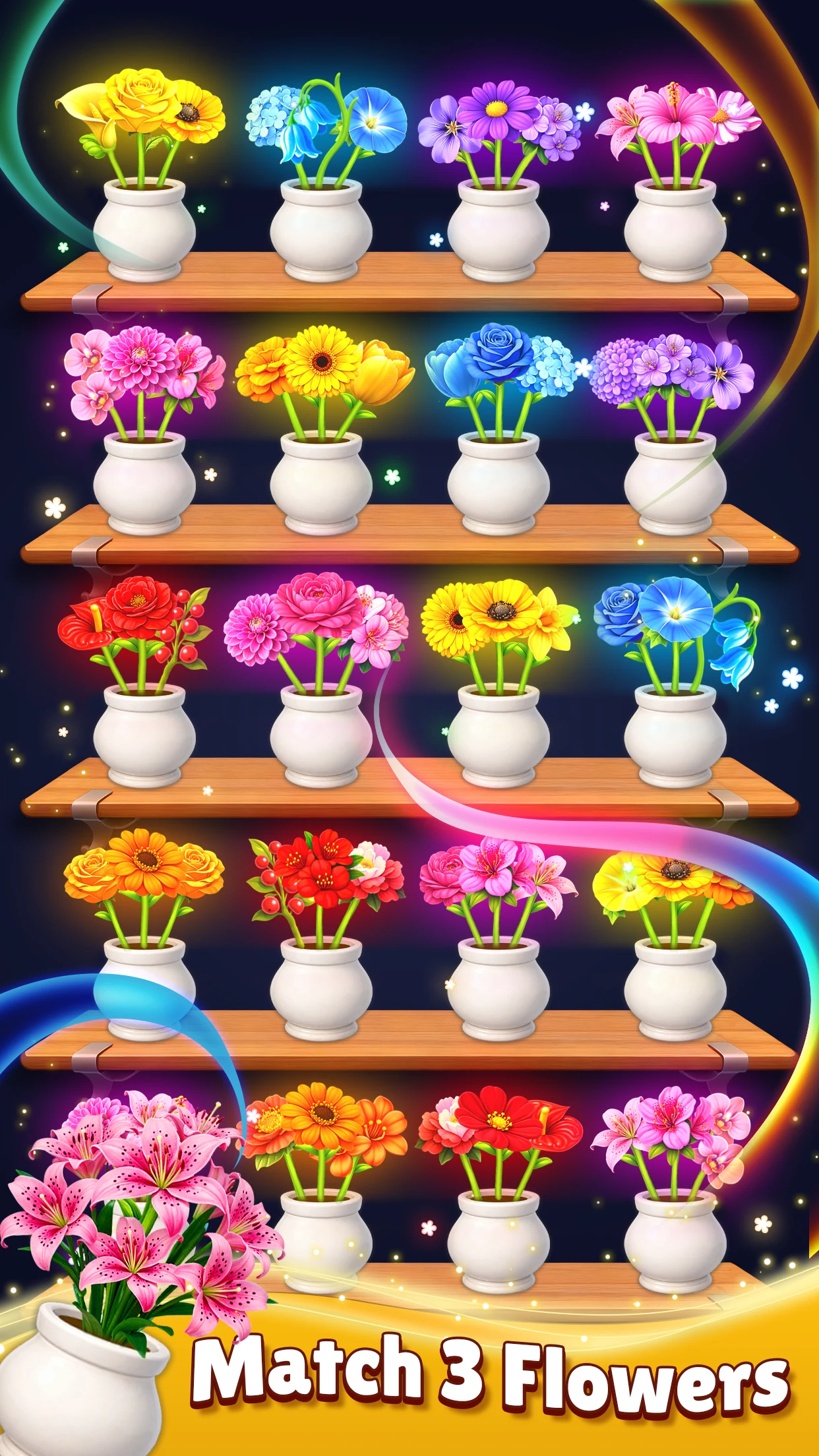 Flower Matching Game screenshot